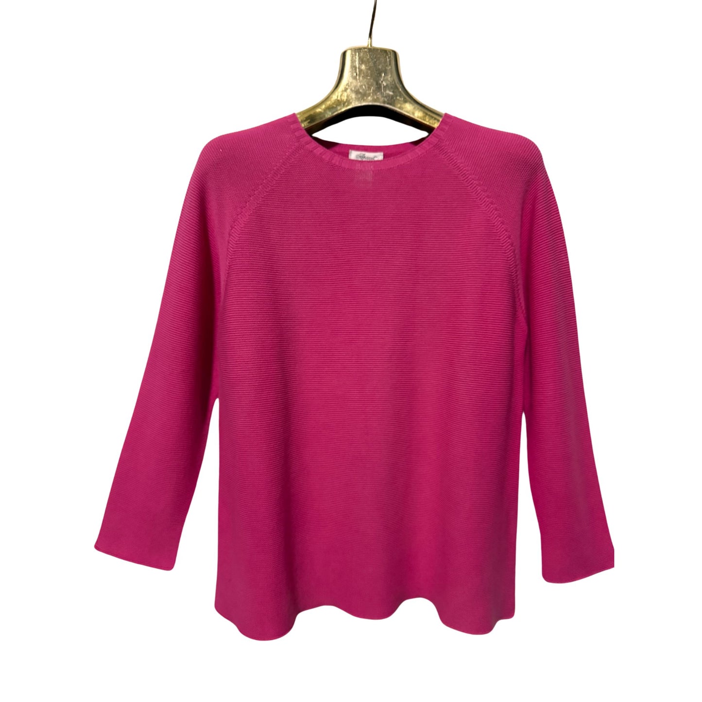 Maglia in puro cotone con spacchetti laterali