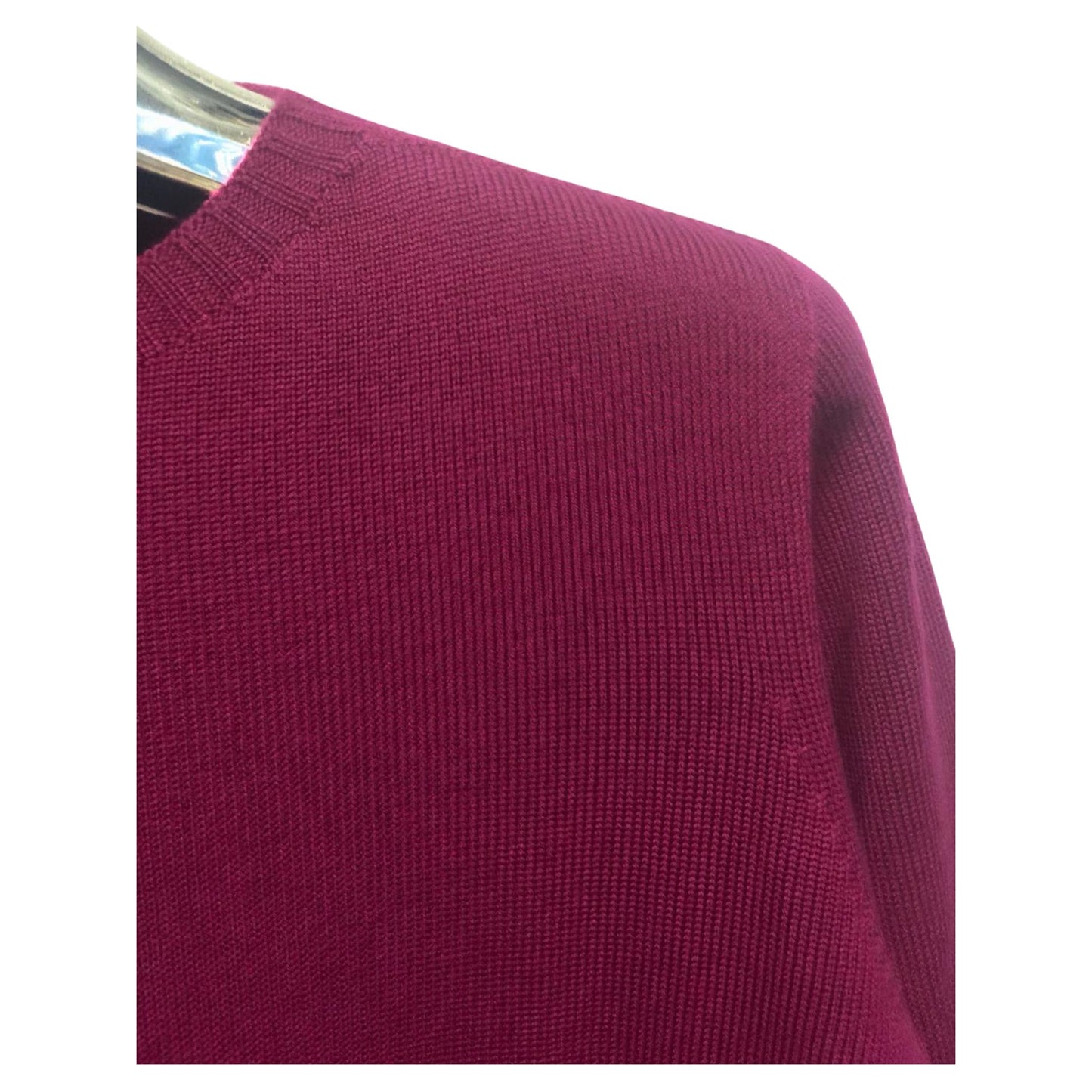 Maglia girocollo in lana merino