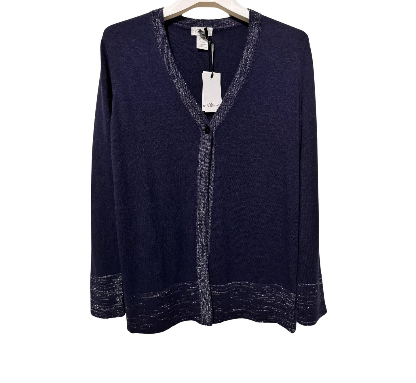 Maglia aperta in Lurex