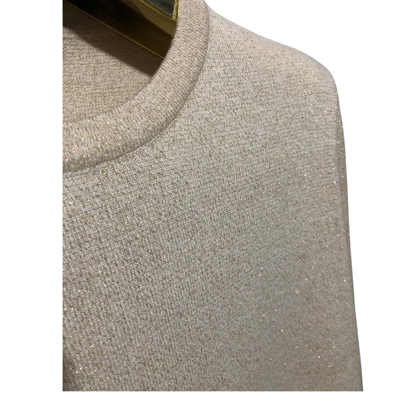 Maglia girocollo in Lurex