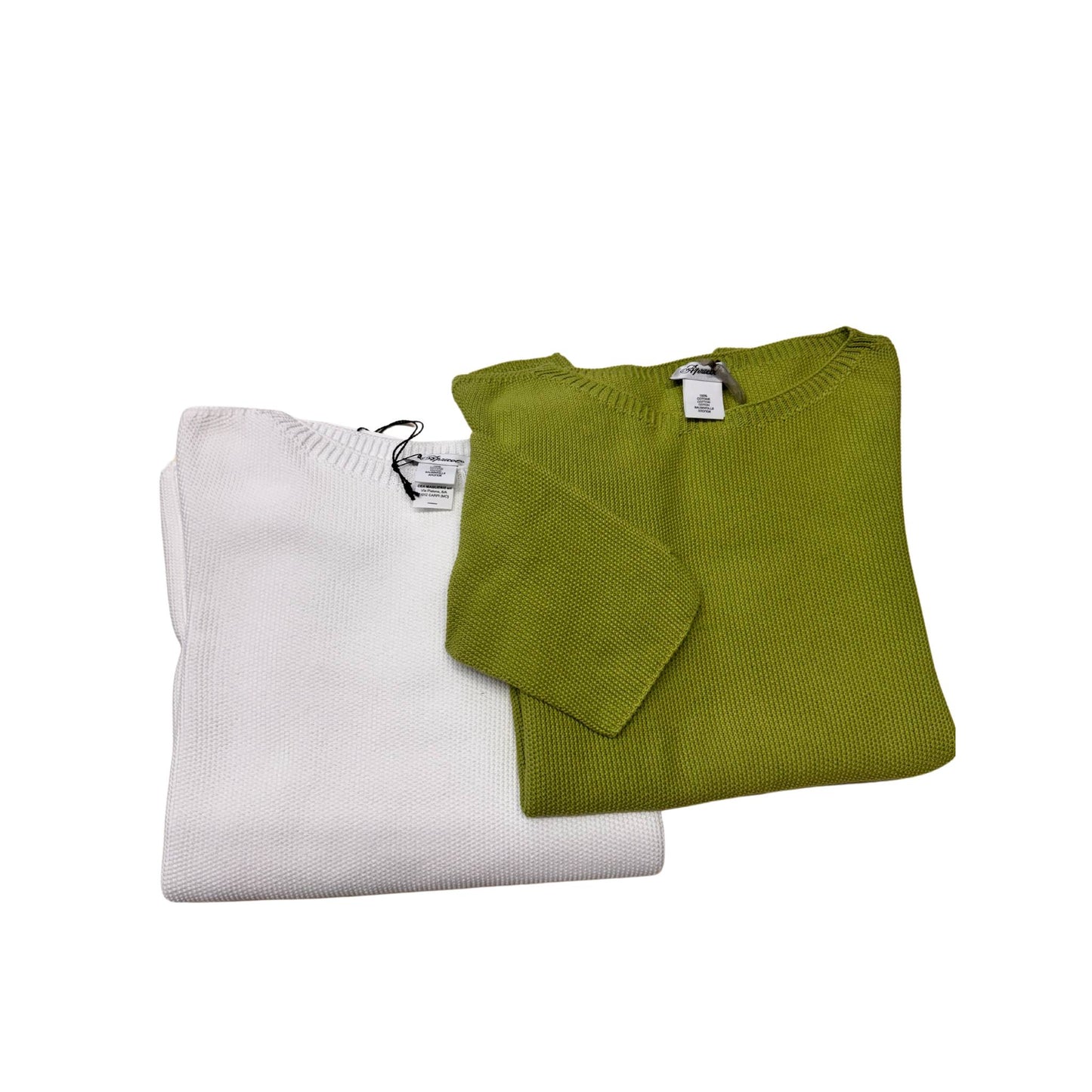 Maglia in puro cotone con manica tre quarti