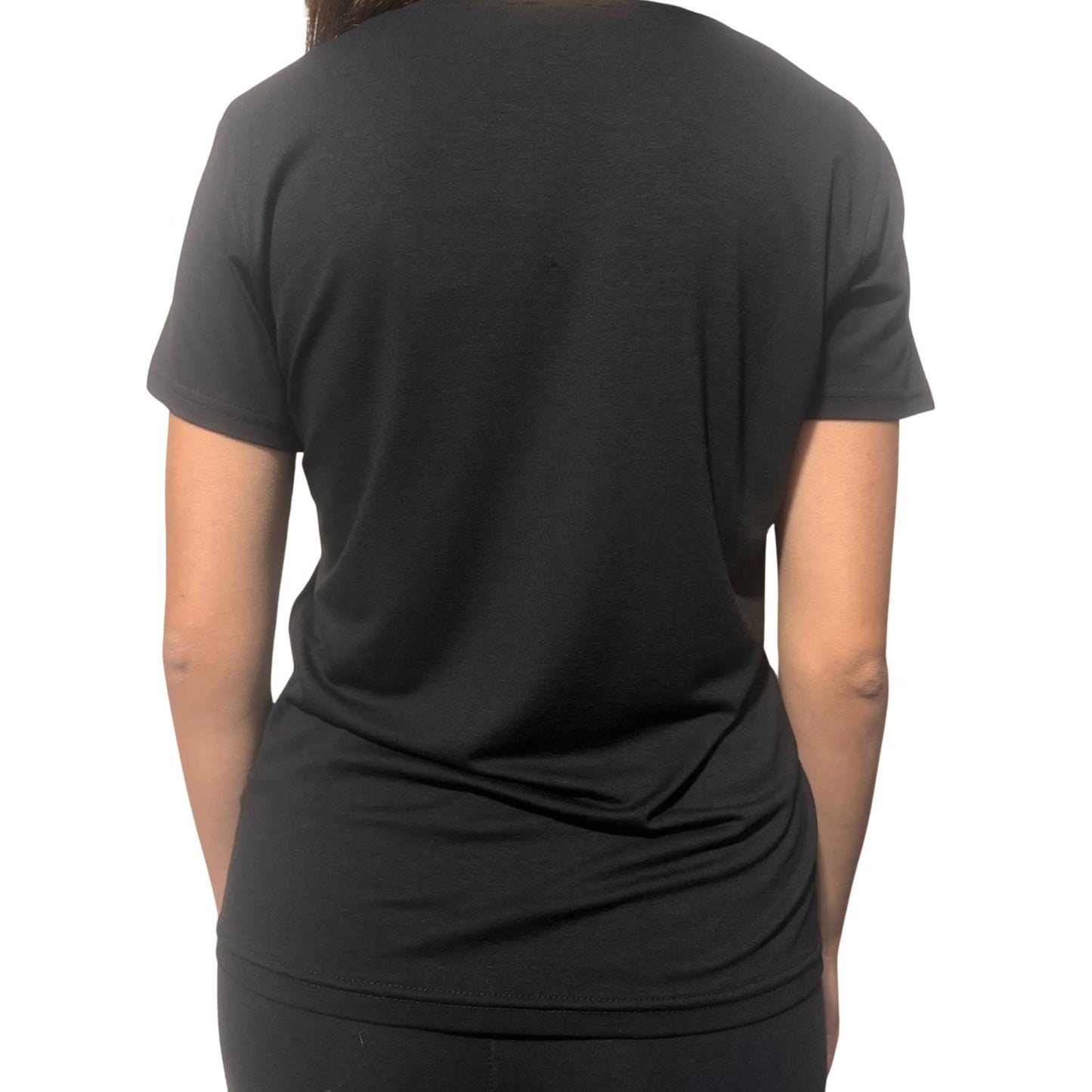 T-shirt girocollo con stampa