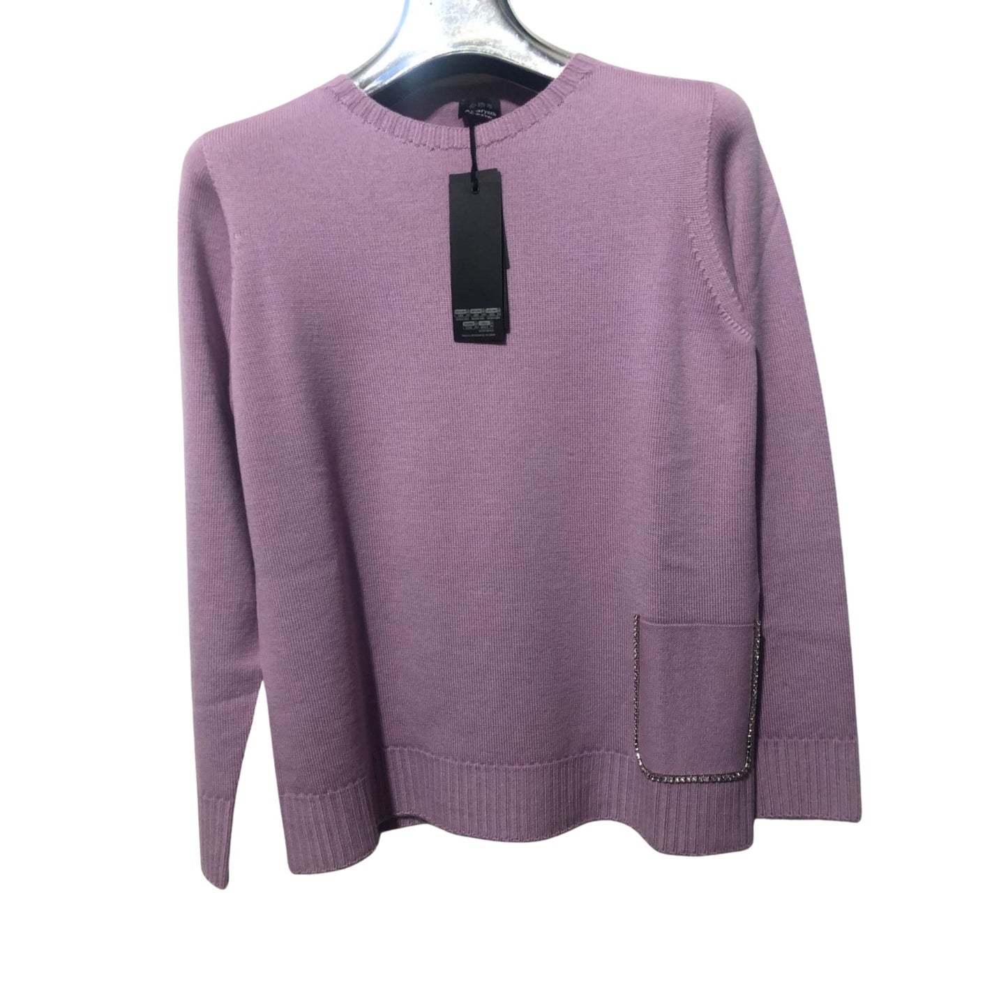 Maglia girocollo in lana merino