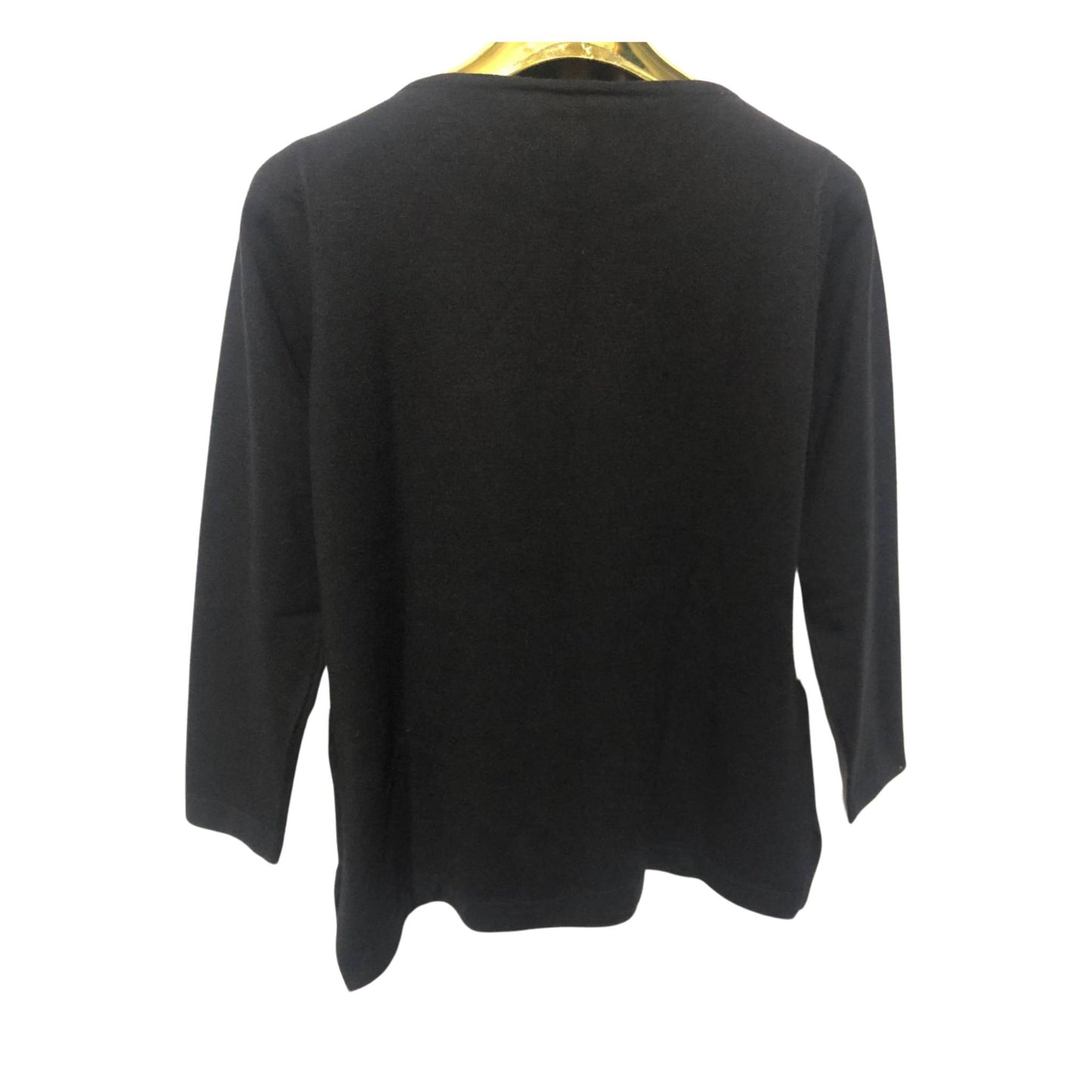Maglia con motivo in paiette