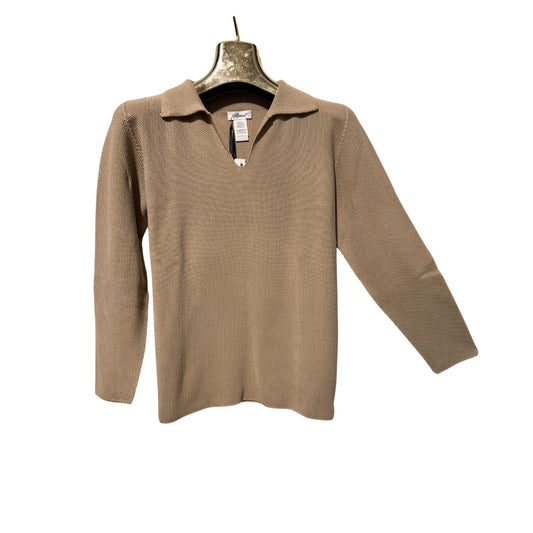 Maglia in puro cotone con spacchetti laterali